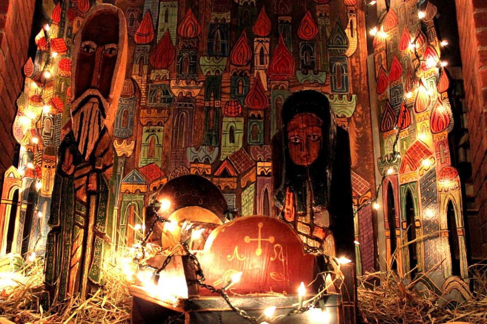 Lying in a Manger by Randy OHC