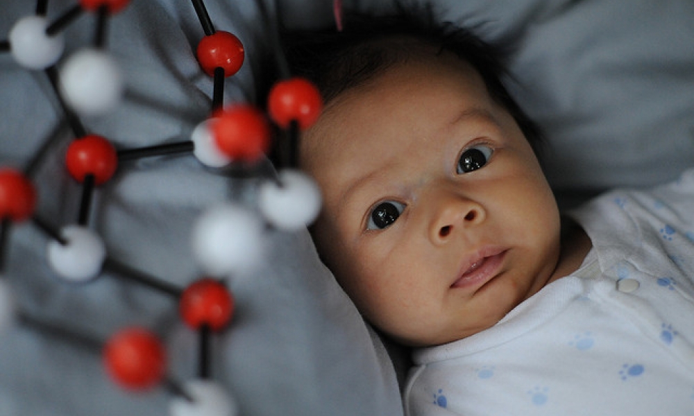 The Baby and the Molecule by gregoniemeyer