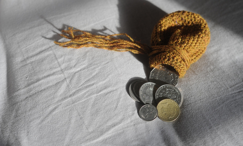 Crochet Coin Purse by Luke Martinelli